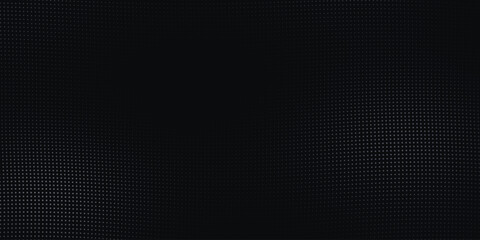 Obraz premium Black carbon fiber texture background. Dark metallic grid pattern vector. Minimalist industrial mesh surface for tech design.