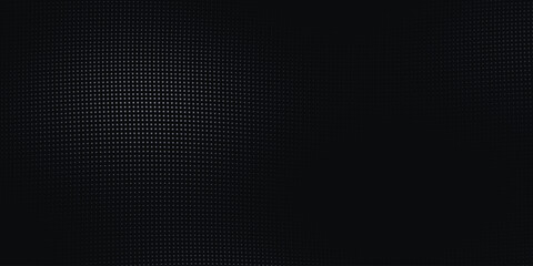 Obraz premium Black carbon fiber texture background, dark metallic grid pattern vector, sleek industrial mesh surface for tech design