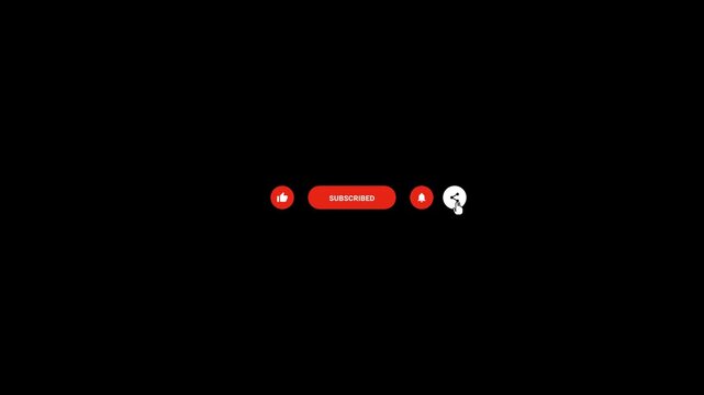 like subscribe share Displaying Interactive Social Media Engagement Icons