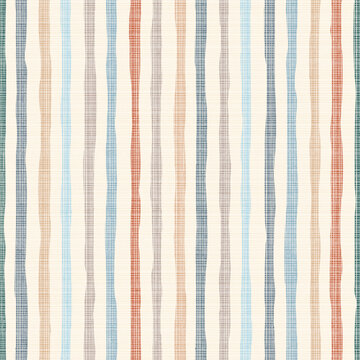 Colorful vertical grunge stripes, seamless pattern, vector print