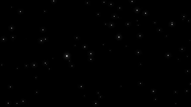 Abstract background. Stars in the night sky animation. Time lapse of moving galaxy milky way in starry sky. Flying through the stars in outer space motion graphic. luxury night sky glitter twinkle.