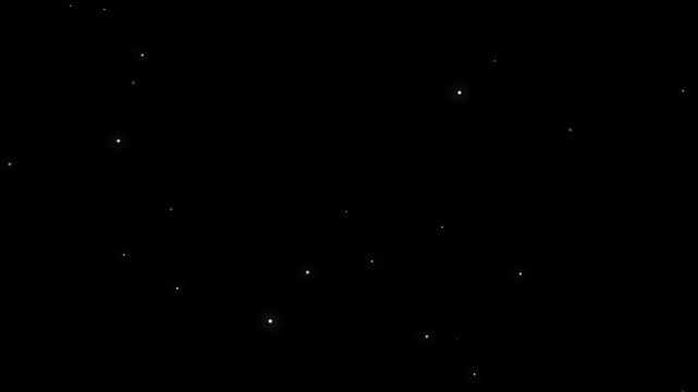 Abstract background. Stars in the night sky animation. Time lapse of moving galaxy milky way in starry sky. Flying through the stars in outer space motion graphic. luxury night sky glitter twinkle.