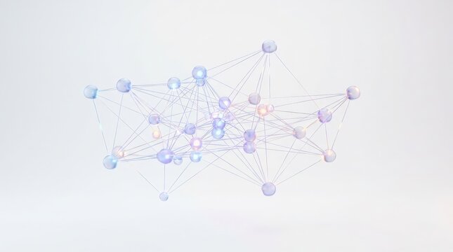Abstract Digital Network Connections