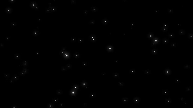 Abstract background. Stars in the night sky animation. Time lapse of moving galaxy milky way in starry sky. Flying through the stars in outer space motion graphic. luxury night sky glitter twinkle.