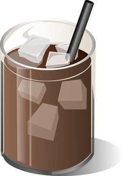 Isometric Illustration Coffee Equipment and Brewing Elements