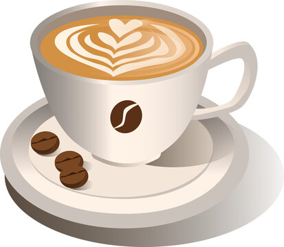 Isometric Illustration Coffee Equipment and Brewing Elements