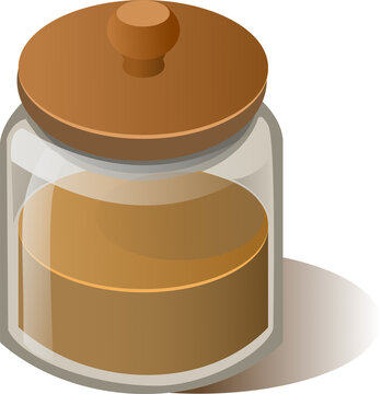 Isometric Illustration Coffee Equipment and Brewing Elements