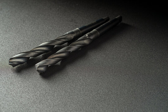 Giant metal drill bits