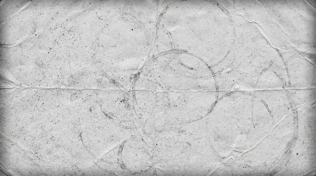 Old vintage paper texture with scratches and stains for distressed grunge background design and retro art projects