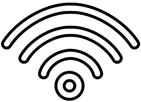 Black wi-fi
