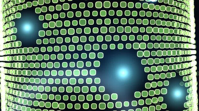 Antibiotic wall is attacked by bacteria video illustration for studying medical science biology