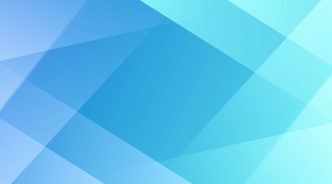 Abstract Blue Geometric Background Featuring Overlapping Transparent Layers and Soft Gradient Light Effects for Modern Digital Design Projects