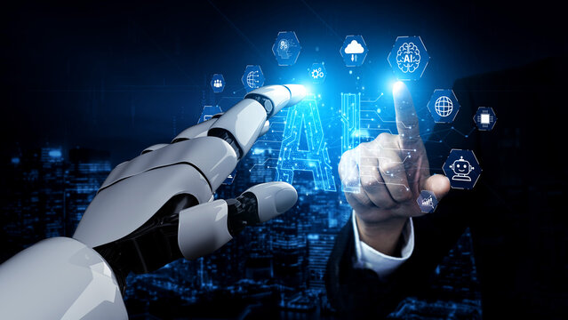 AI brain processes big data with generative AI, LLMs, and machine learning to support business decisions, prompt engineering, and future agentic artificial intelligence systems. spline