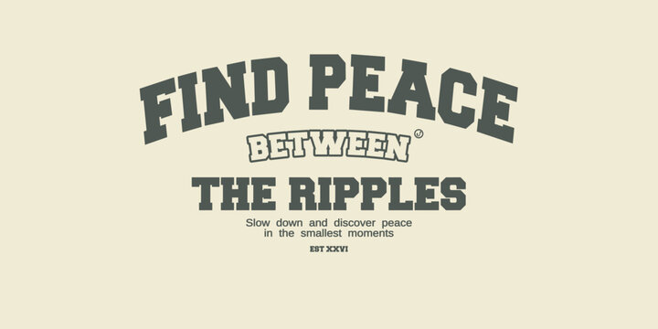 Retro vintage typography streetwear design. Angler typography slogan for print, jersey, tee, hat, t-shirt, sweatshirt, hoodie, wall art for clothing brand design - Vector