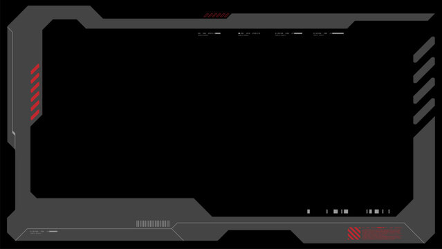 Abstract technology black and gray background with cyberpunk style design