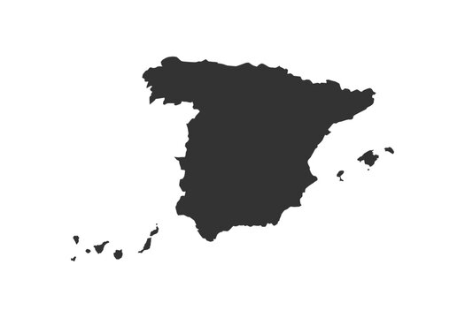 Spain Vector Shape Isolated