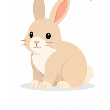 easter bunny with egg