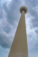 Berlin TV Tower (Fernsehturm) at Alexanderplatz set against the sky © Pavel Jiranek