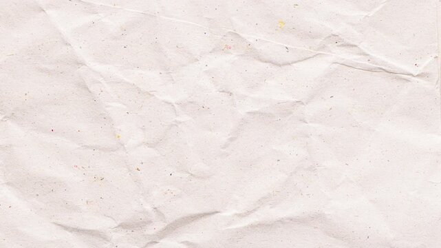 White paper texture background doodle animation, Paper texture cardboard background, Crumpled vintage abstract texture. Stop motion of crumpled white paper texture, abstract loop background