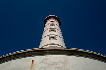 Le phare de la pointe Saint-Mathieu à Plougonvelin dans le Finistère © sebastien rabany