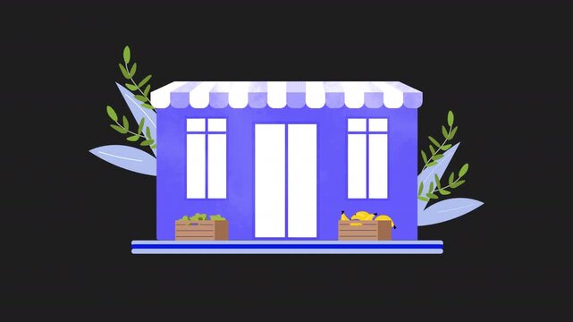 Store Room Animation HD On Alpha