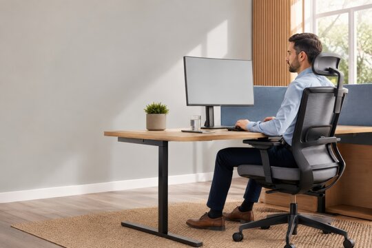 Ergonomic Workstation Setup for Healthy Office Work