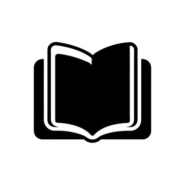Open book icon symbol for education Vector