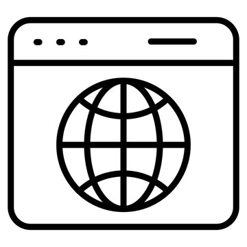 Website Icon Element For Design