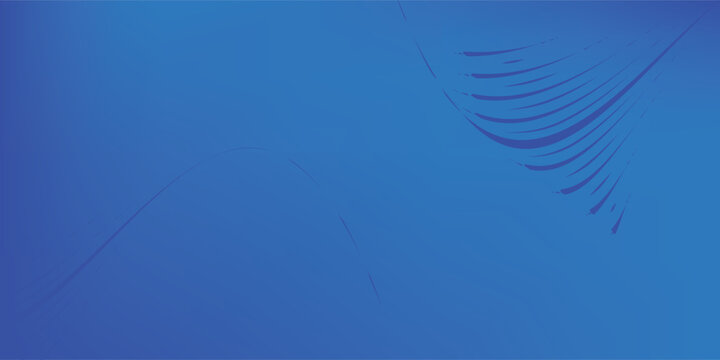 Abstract Blue Background With Curved Lines and Grid Texture for Modern Technology and Design Projects