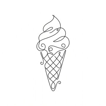 ice cream vector illustration
