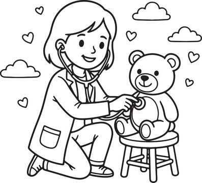 Happy woman and child sitting together, smiling hugging
