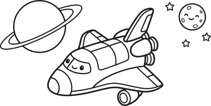 White electric scooter with helmet and stars