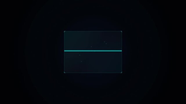 AI Sentinel HUD Scanner.