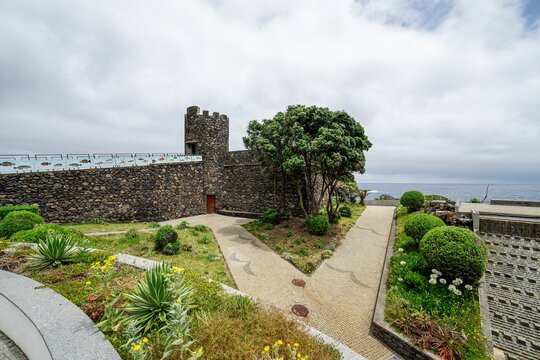Forte de Sao Joao Batista Castle Ruins Near Ocean