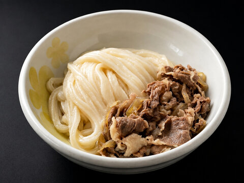 牛肉ぶっかけうどん