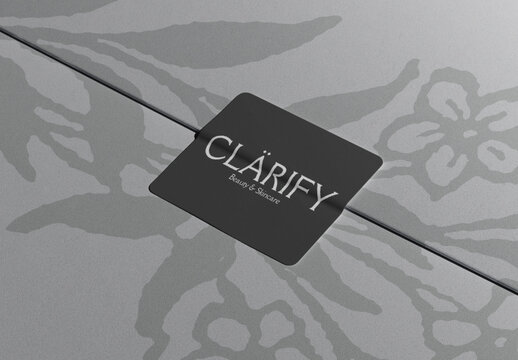 Sticker Label Mockup