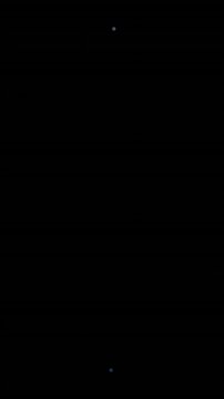 Animation of circle with fireworks on black background