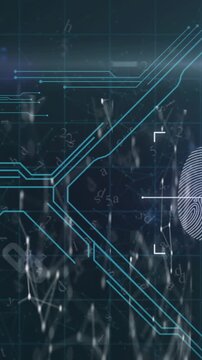 Digital security interface against screens of network of connections