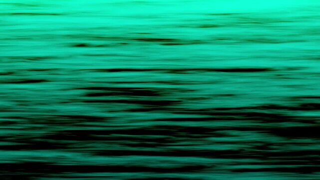 Abstract deep blue green water surface flowing with dark textures motion background.
