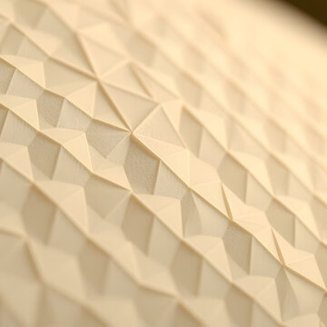 Luxury embossed paper tactile layers texture cream background