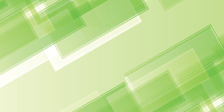 Abstract Geometric Green Rectangle Background Pattern
