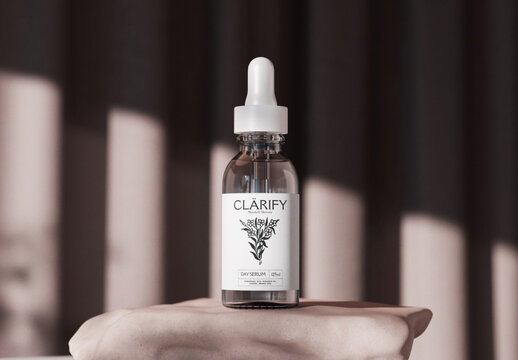 Serum Bottle Mockup