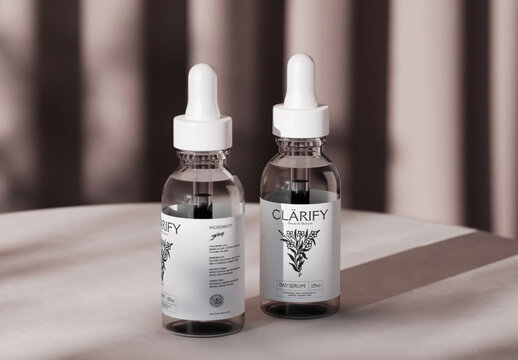 Dropper Bottle Mockup