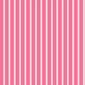 Bright Pink Simple Vertical Striped Background