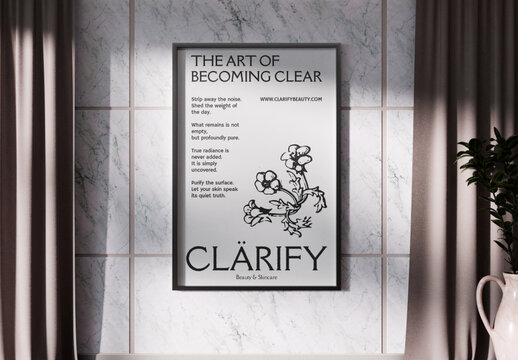 Frame Poster Mockup