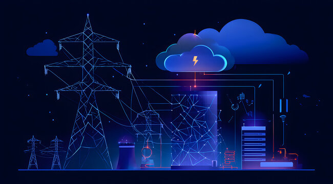 An AI-powered system efficiently managing real-time power distribution, load balancing, and smart grid operations based on energy consumption data to ensure reliable energy networks.