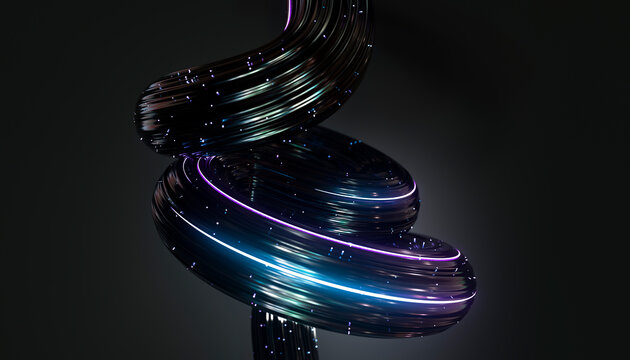 3D Organic Wave Structure