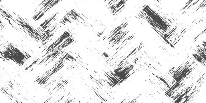 Abstract Grunge Pencil Lines, Rough Graphite Sketch Texture with Hand Drawn Strokes, Distressed Marks, Grain, Scratches and Vintage Drawing Effect.