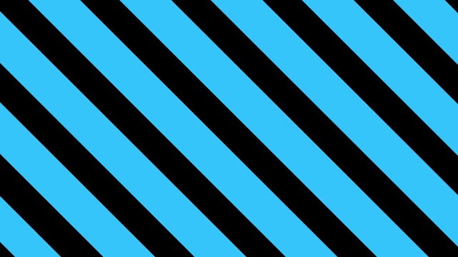 Blue diagonal geometric shapes sweeping across black background as a seamless video transition overlay loop for editors