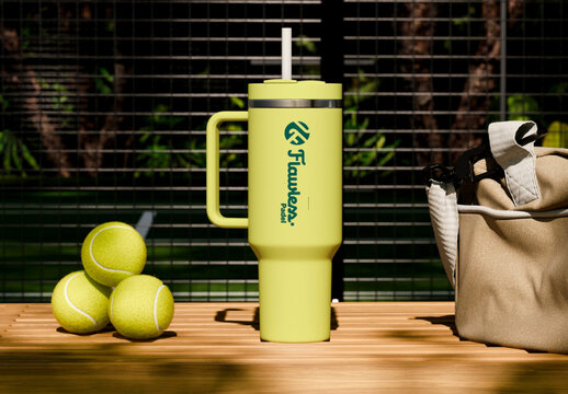 Sport Tumbler Mockup
